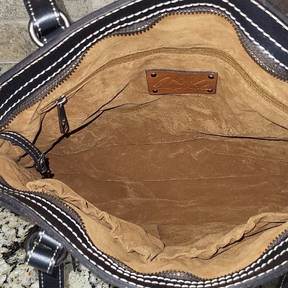 Patricia Nash Purple Sunflower Poppy Tote - Picture 9 of 13